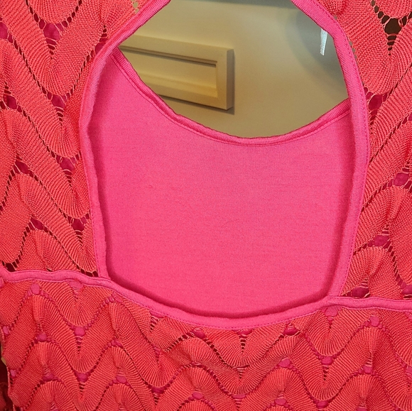 Free People Red crochet dress - Picture 6 of 10